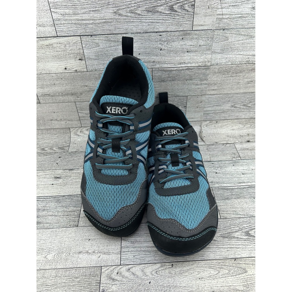 Xero Shoes Prio Women Sz 7.5 Barefoot Running Shoes Sky Blue Grey S211115S